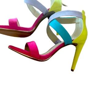 Kenneth Cole multi-color shoes . NWOT